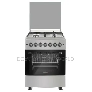 Bruhm 60 X 60 Cooker 3 Gas Burners and 1 Hot Plate