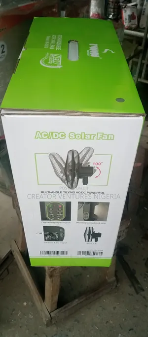 Iwin Rechargable Ac/Dc Wall Rechargable Fan,16",5-48 Working