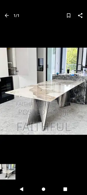 Marble Dining Table Available
