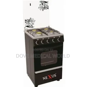 Nexus 4 Burner Standing Gas Cooker With Oven | Nx-5055(4+0