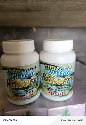 Pile Hemorroid Herbal Capsule Bilberry Biotrend
