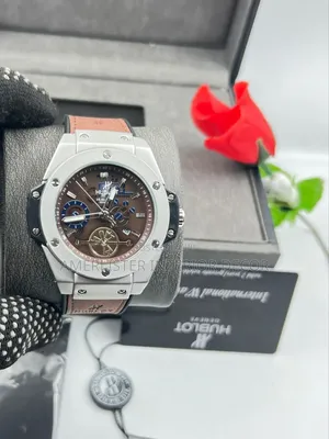 Hublot Leather Wrist Watch