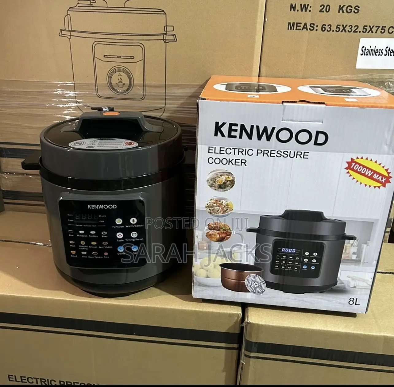 8l Electric Digital Kenwood Pressure Pot in Port-Harcourt - Kitchen ...