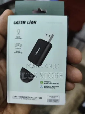 Green Lion 2in1 Wireless Carplay Adapter Android Auto Adapter