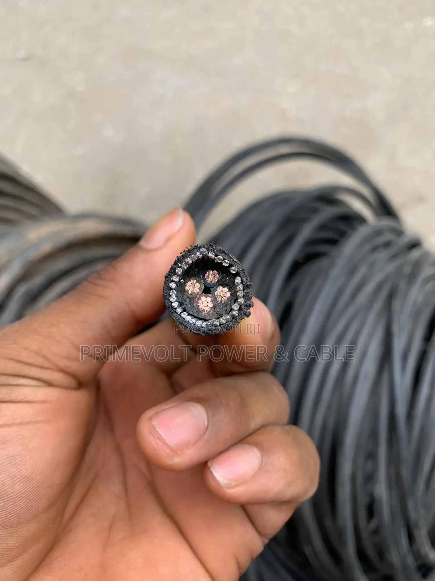 6mm 4core Cable Armoured