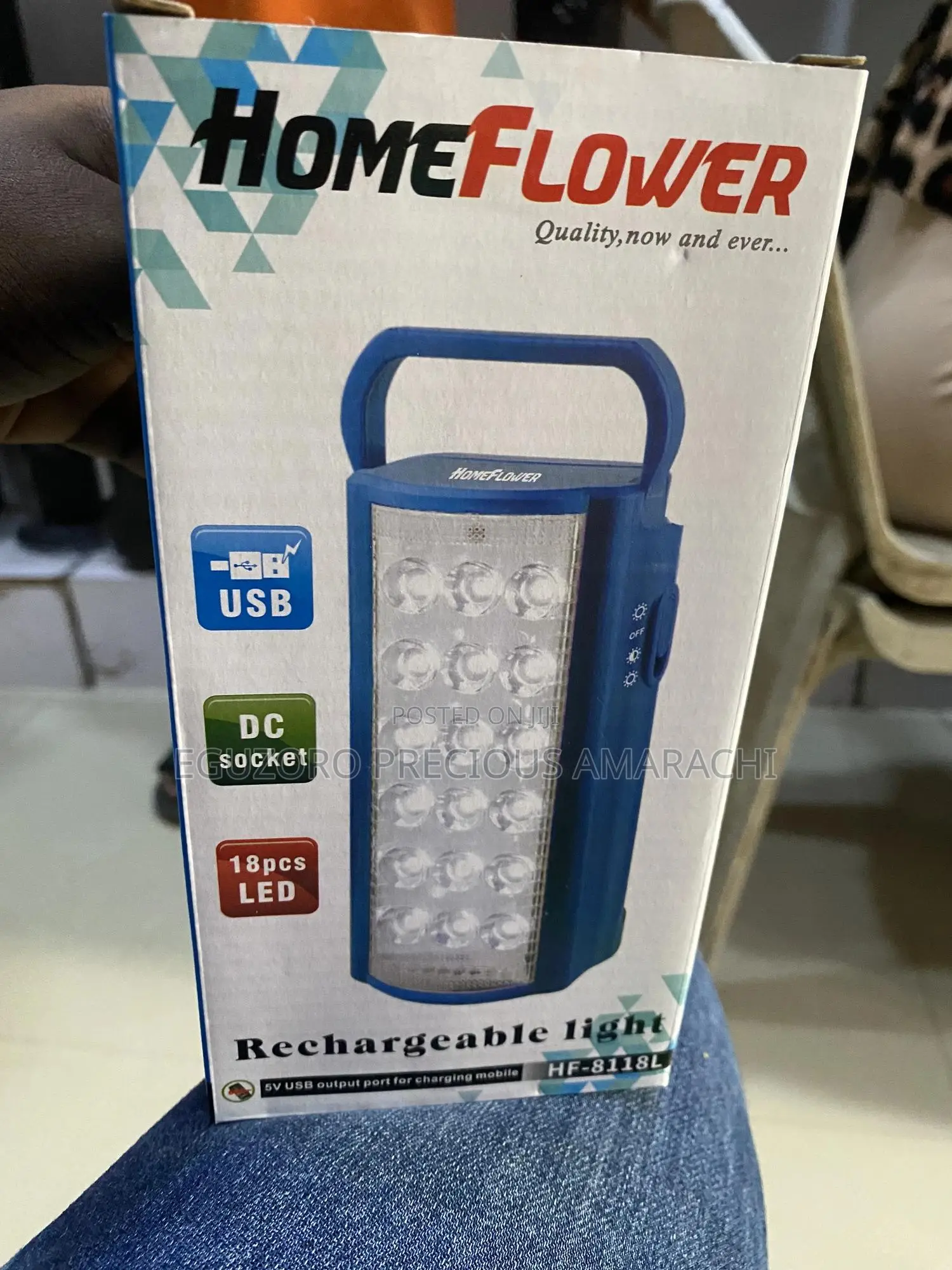 Homeflower Rechargeable Light