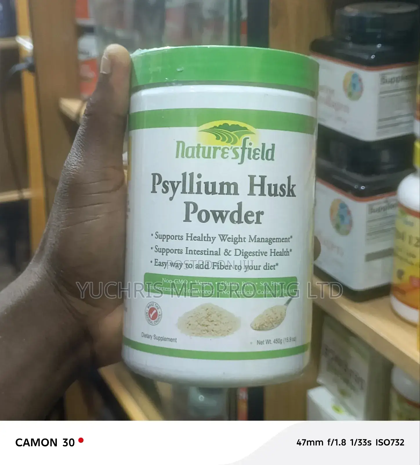 Nature's Field Psyllium Husk Powder