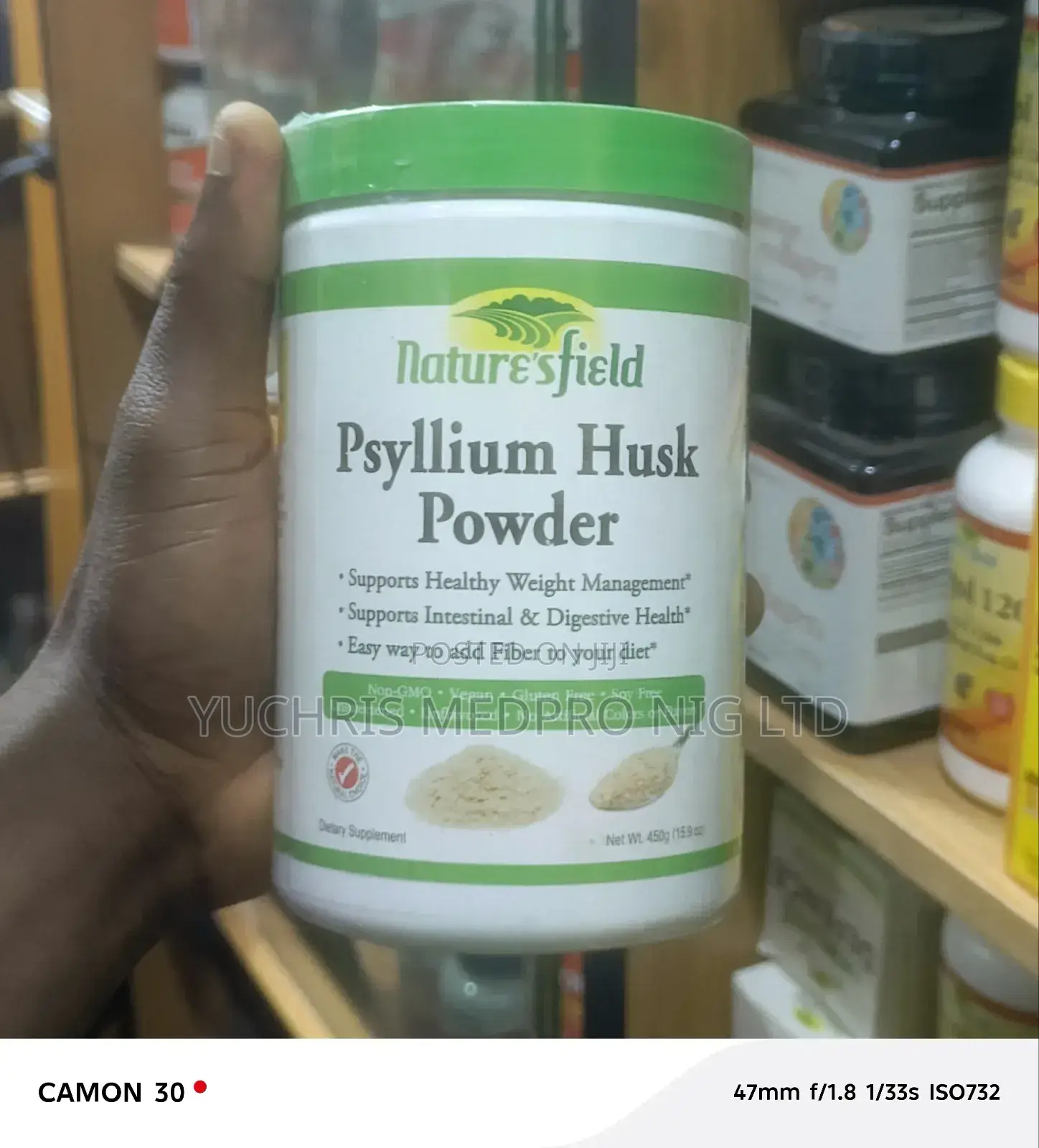 Nature's Field Psyllium Husk Powder