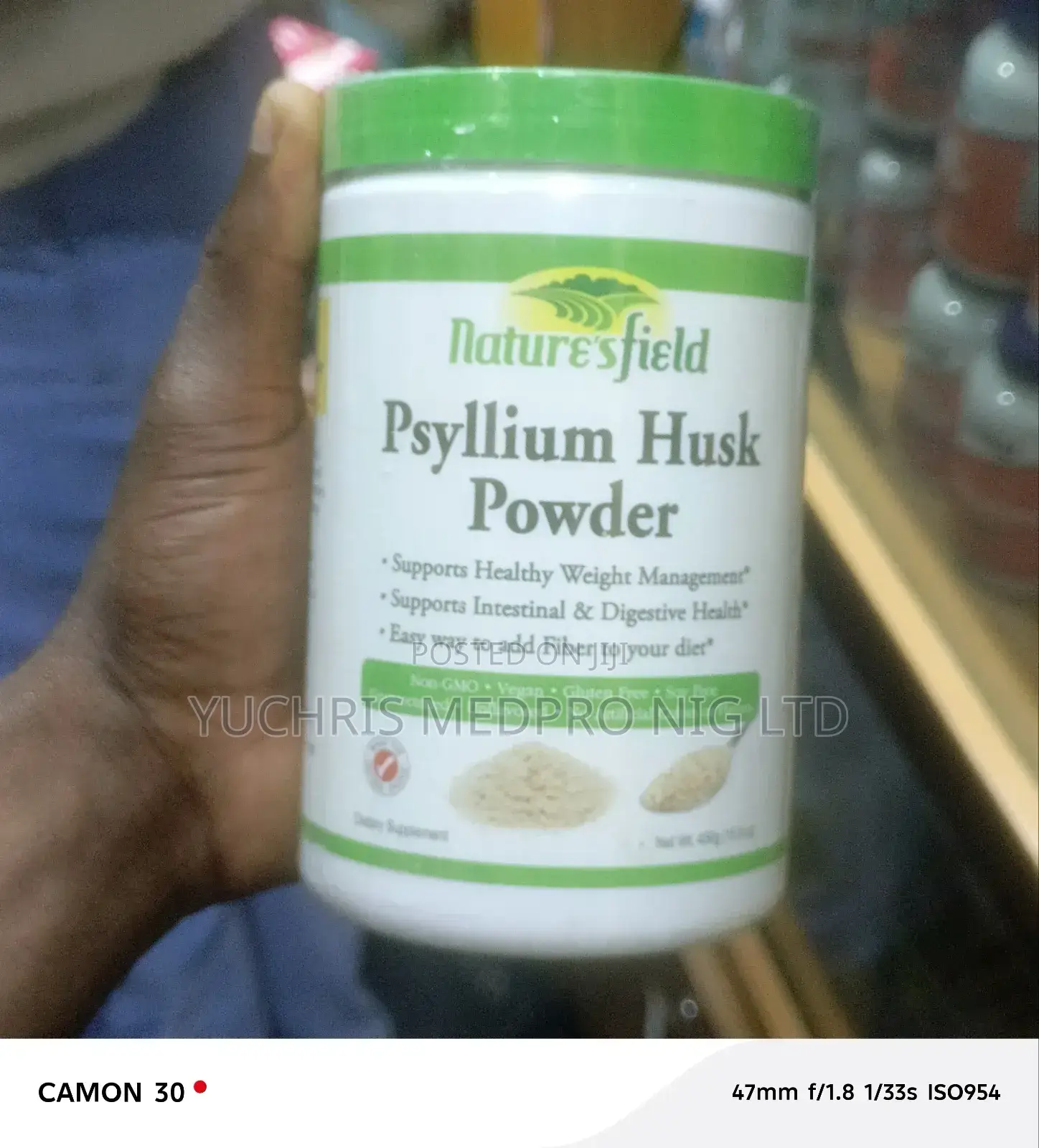Nature's Field Psyllium Husk Powder