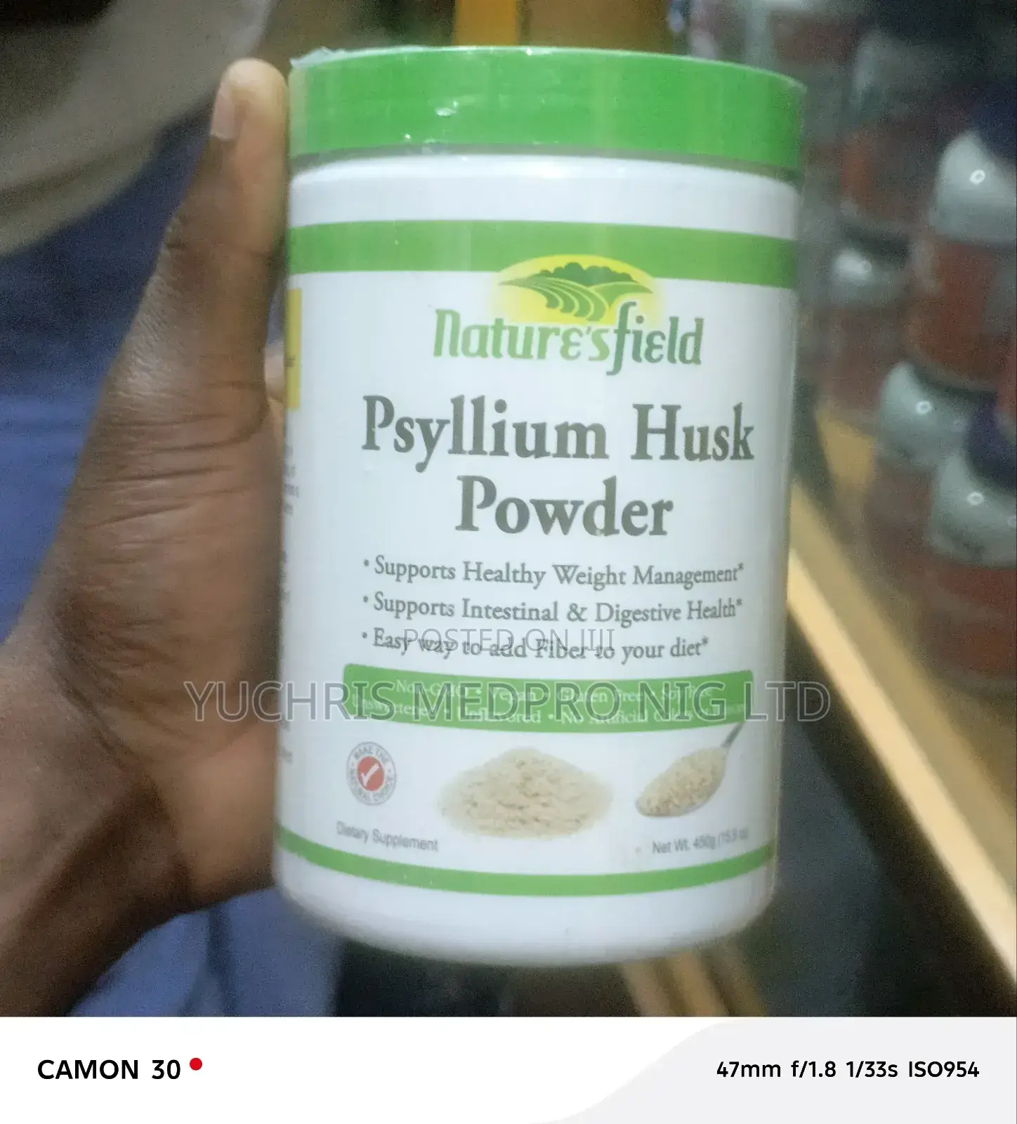 Nature's Field Psyllium Husk Powder