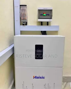 8kwh Haisic Stackable Lithium Battery + 4.2kva Hybrid Inverter