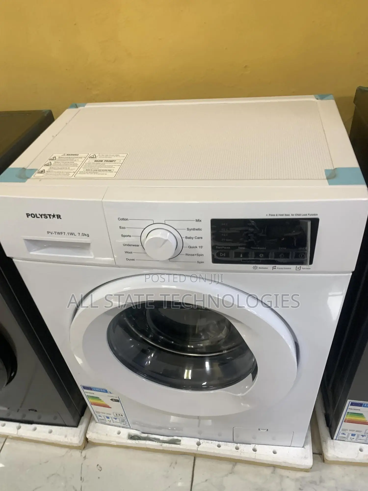 Premium Polystar 6kg Front Loader Washing Machine