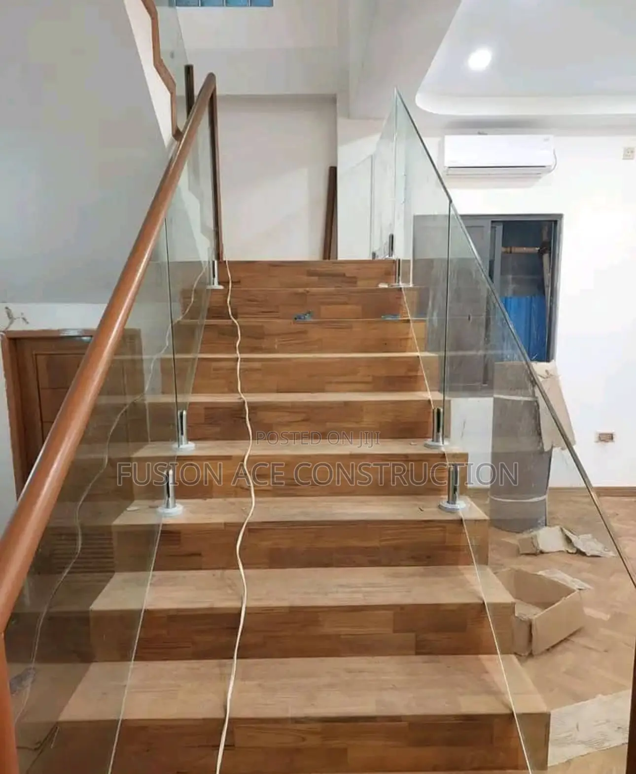 Staircase and Balcony Glass Handrails