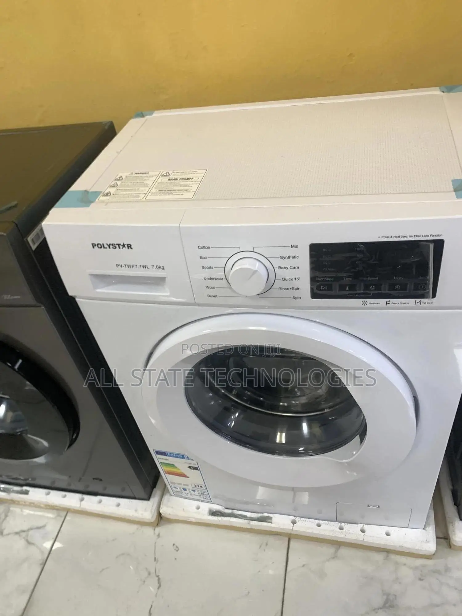 Polystar Pv.Twf7.Lwl Front Load Machine With Low Power Use