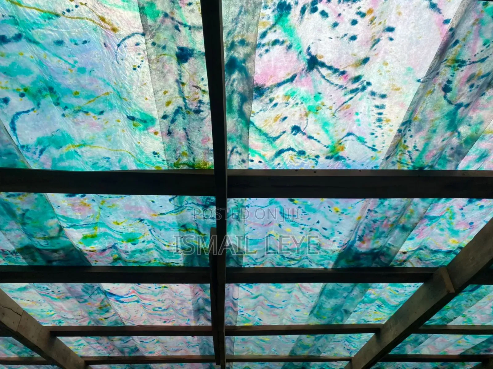 Mosaic Transparent Polycarbonate Fibre Sheets