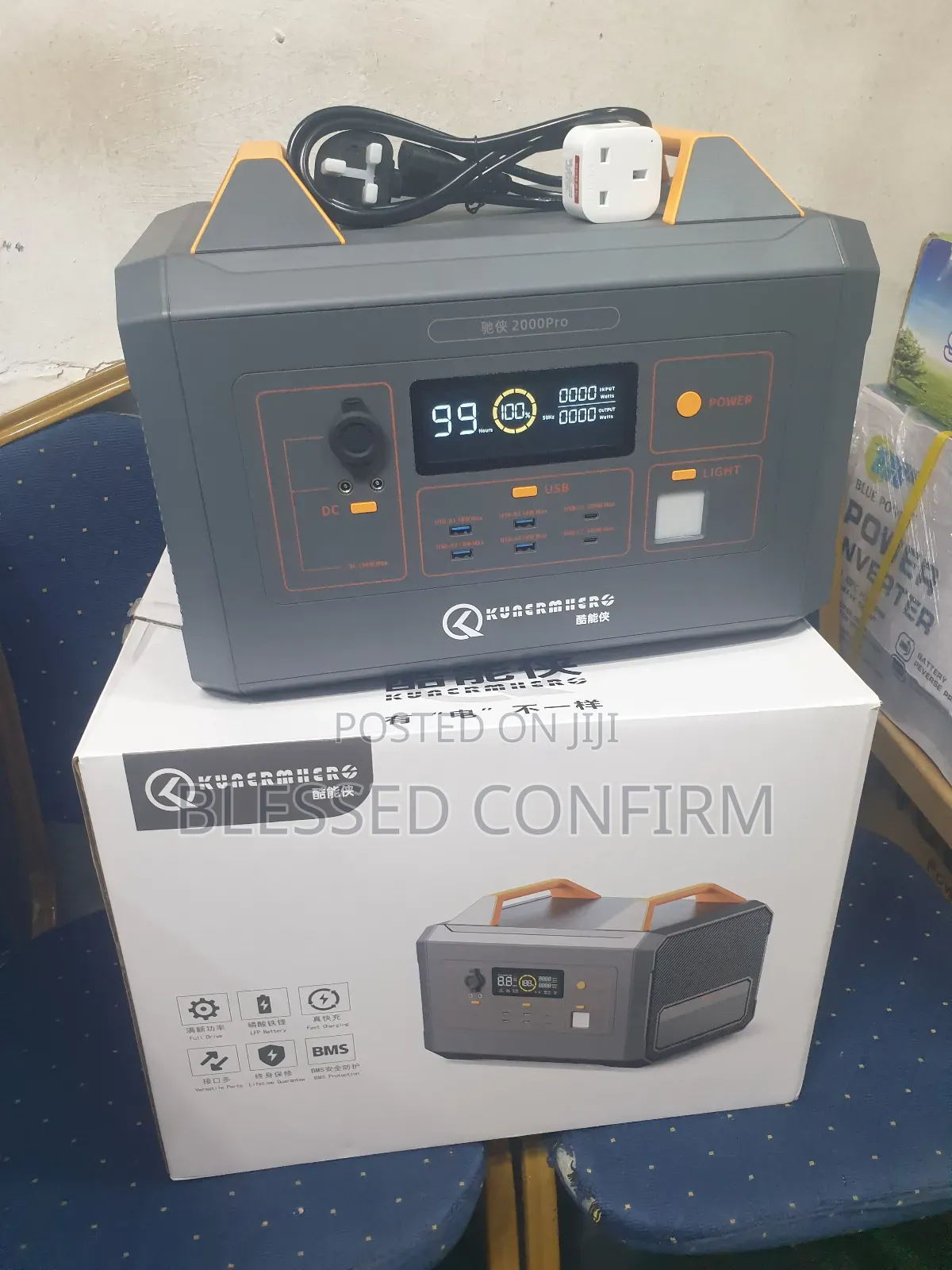 2kva Solar Generator With 2kwh Lithium Battery