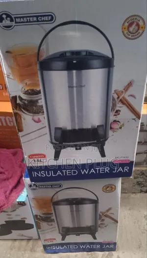 Master Chef 14l Crownstar Insulated Water Jar, Model Mc-F1410