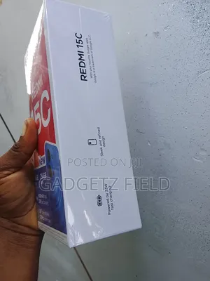 New Xiaomi Redmi 15C 4G 256 GB Black