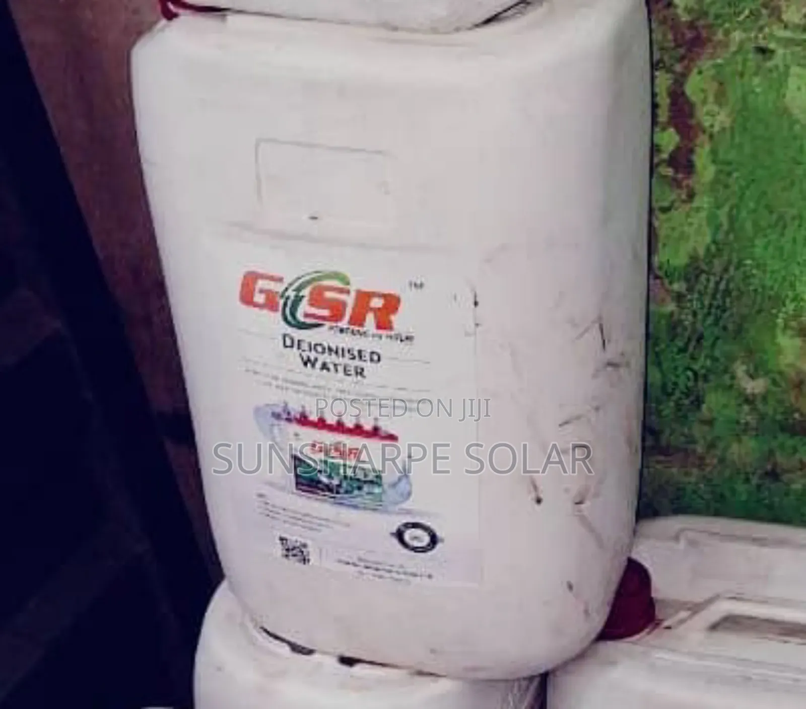 Distilled or Deionized Water