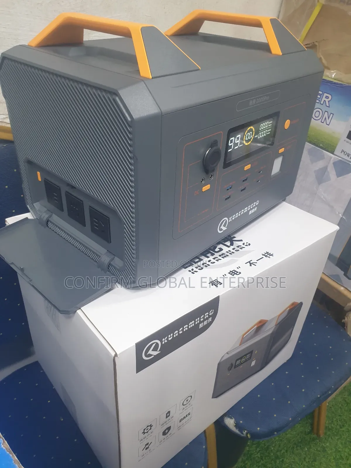 Powerful 2000w All in One Solar Generator With 600w Solar Panel