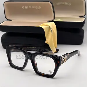 High Quality Luxury Chromehart Frame Glasses