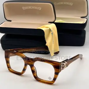 High Quality Luxury Chromehart Frame Glasses