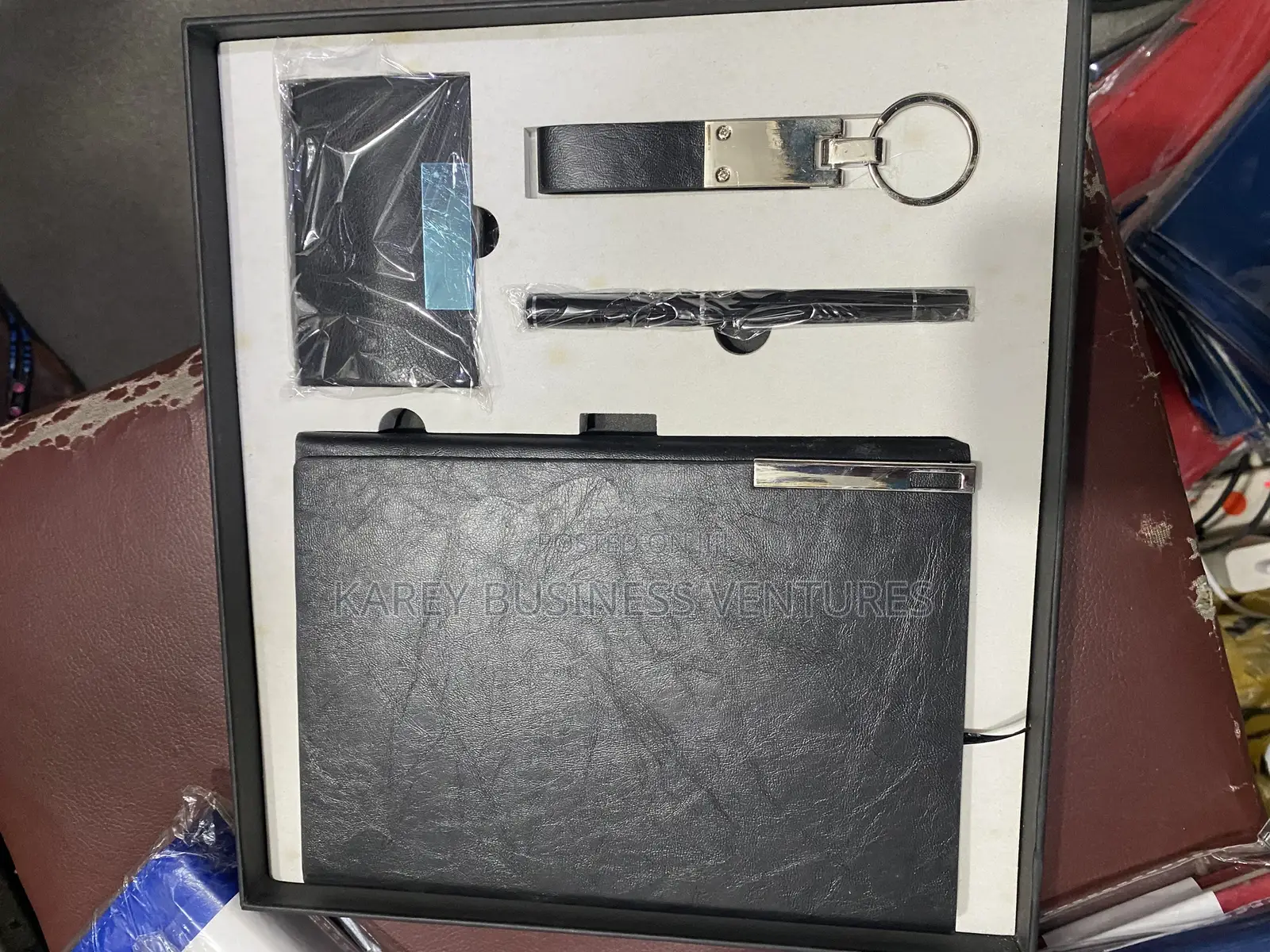 Corporate Gift Set-Items;Powerbank,Umbrella,Flask,Notepad,Flash Drive