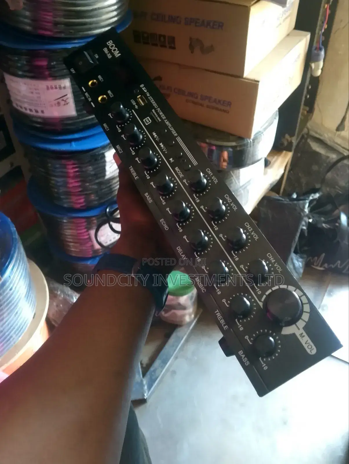 Boom 4 Zones Amplifier