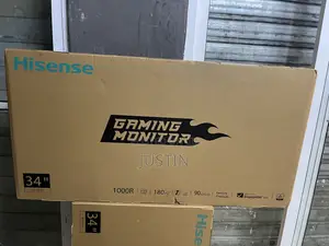 Hisense 34 Inch Curved Gaming Monitor 180hz