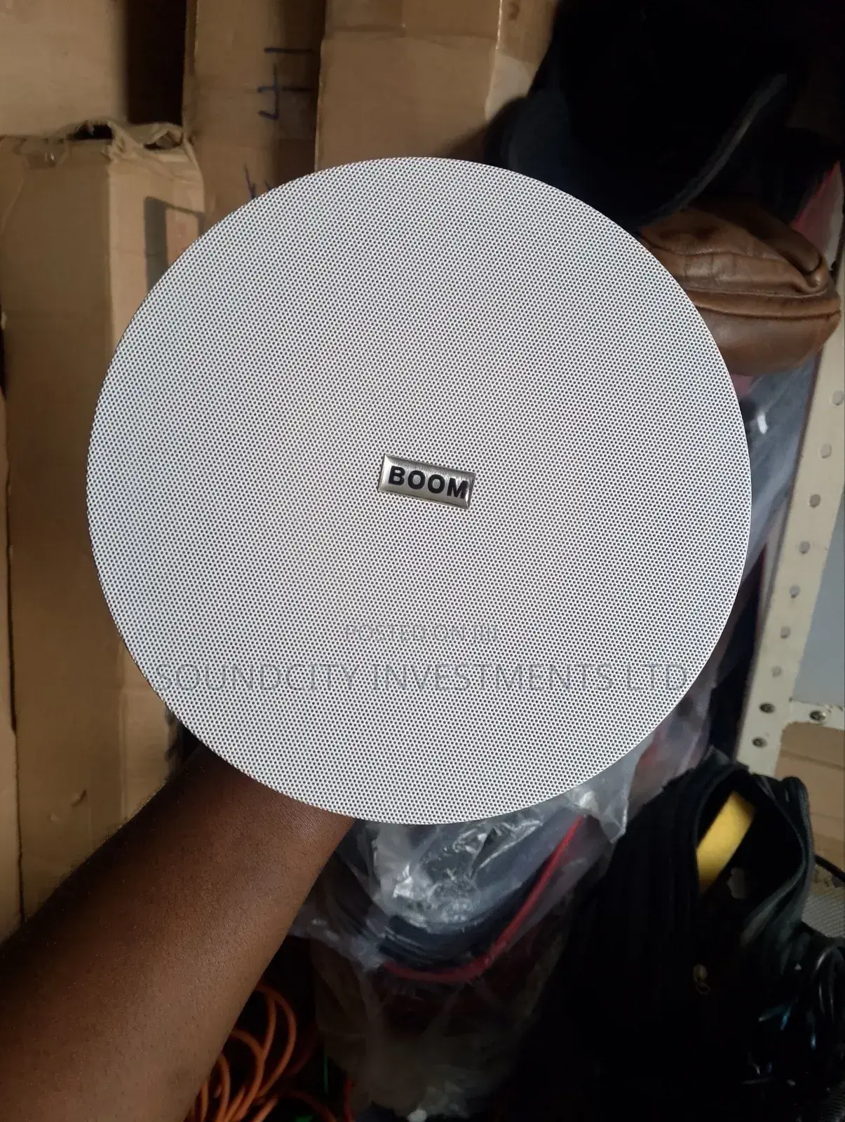 Boom 100w Frameless Ceiling Speaker.