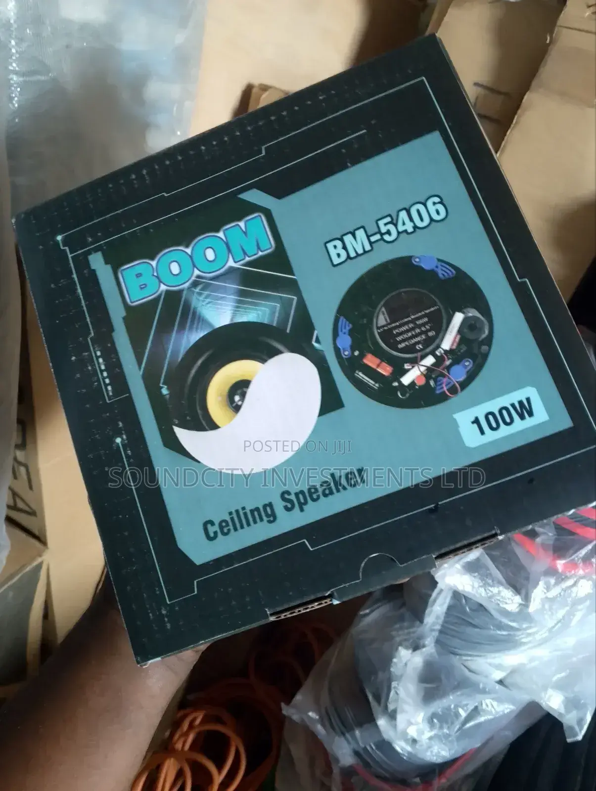 Boom 100w Frameless Ceiling Speaker.