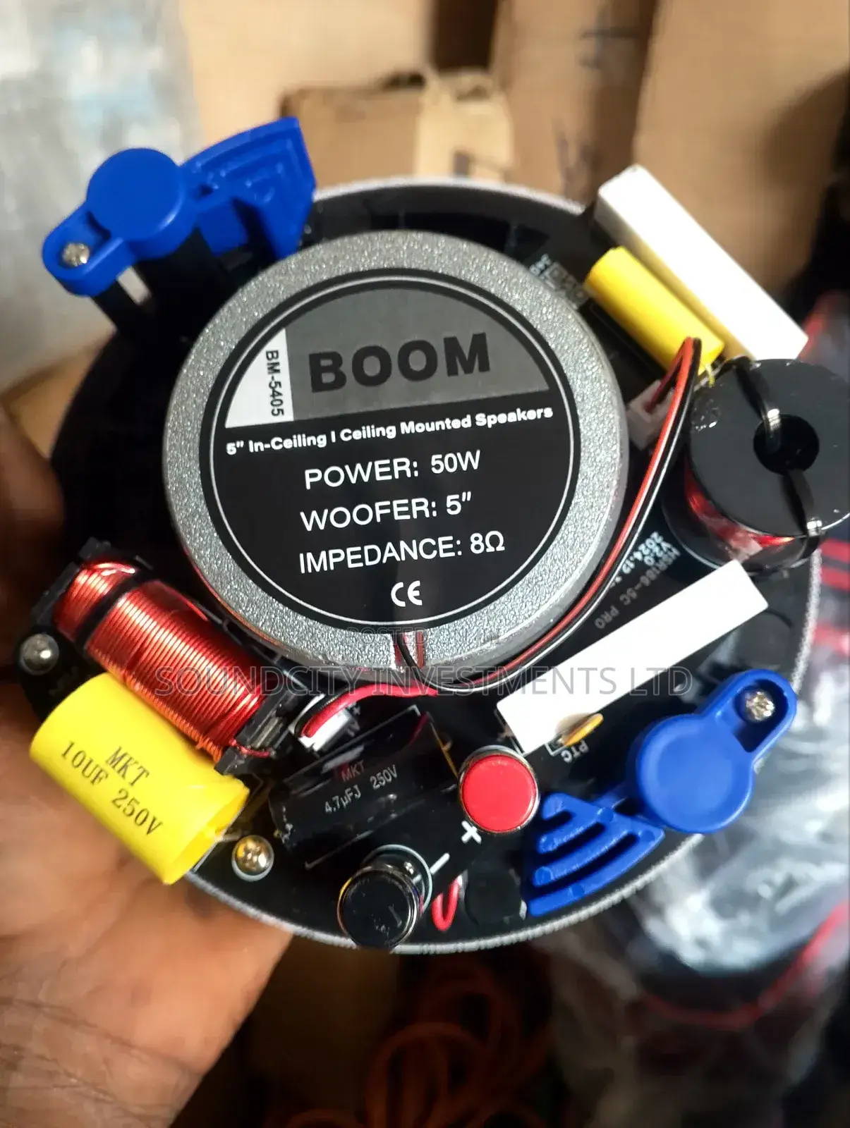 Boom 50w Frameless Ceiling Speaker.