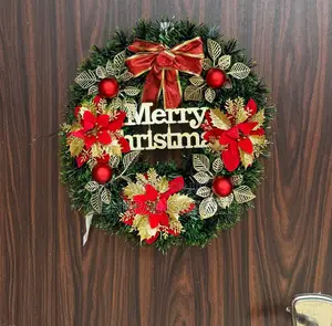 Xmas Wreath With Plague