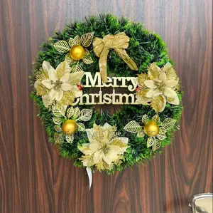 Xmas Wreath With Plague