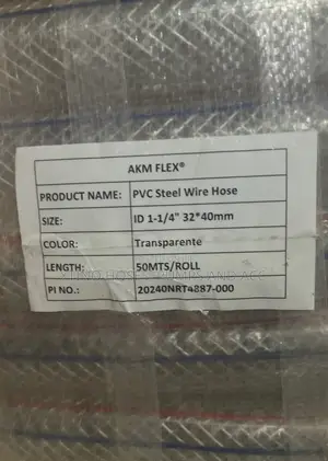 1 1/4” PVC Steel Wire Fiber Composite Hose
