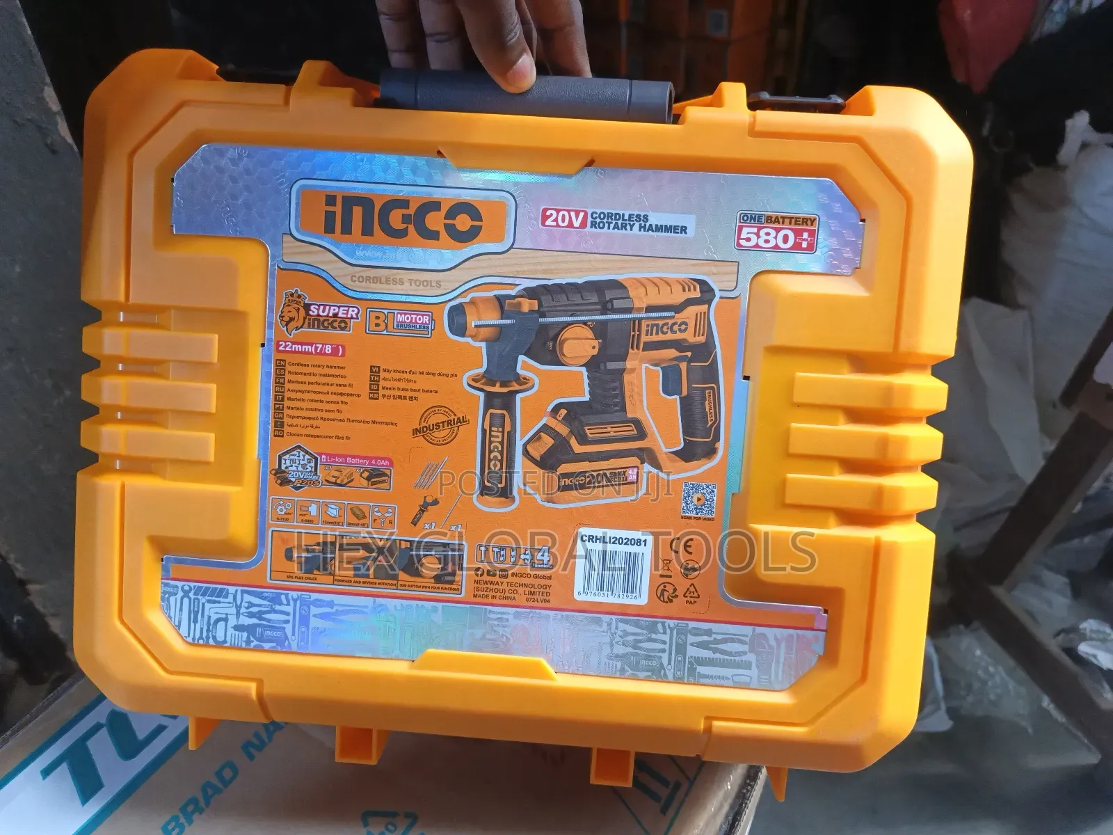 20volt Ingco Rotary Hammer Machine