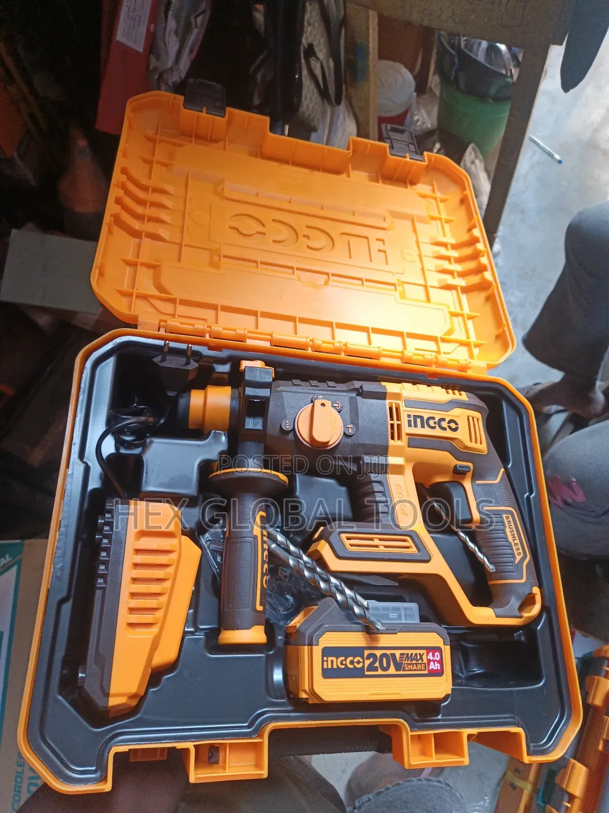 20volt Ingco Rotary Hammer Machine