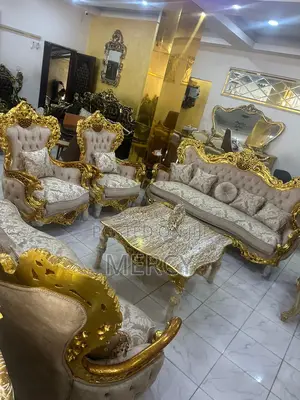 Eyptian Royal Seven Seaters Sofa Set Chair