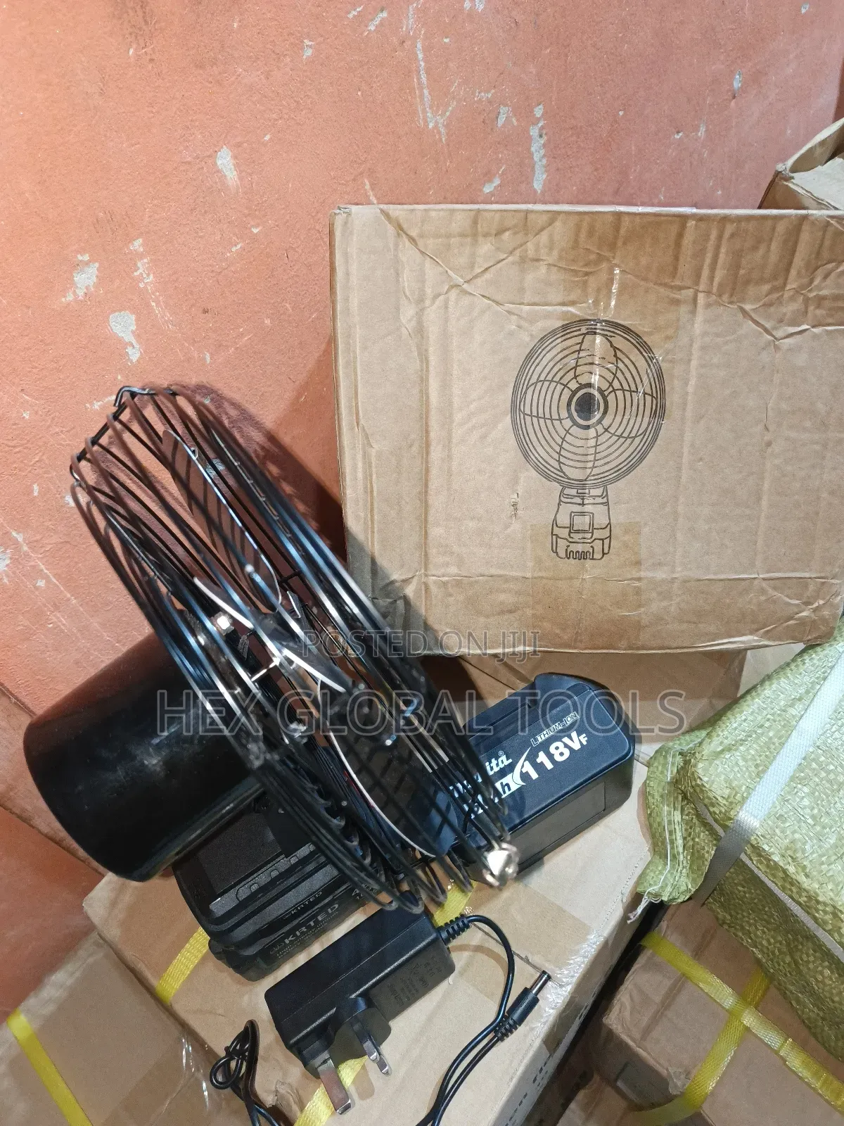 Cordless 48v Handheld Fan