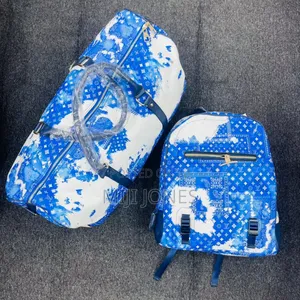 "Lv Combo Pack - Replica Backpack & Duffel Bag Set"