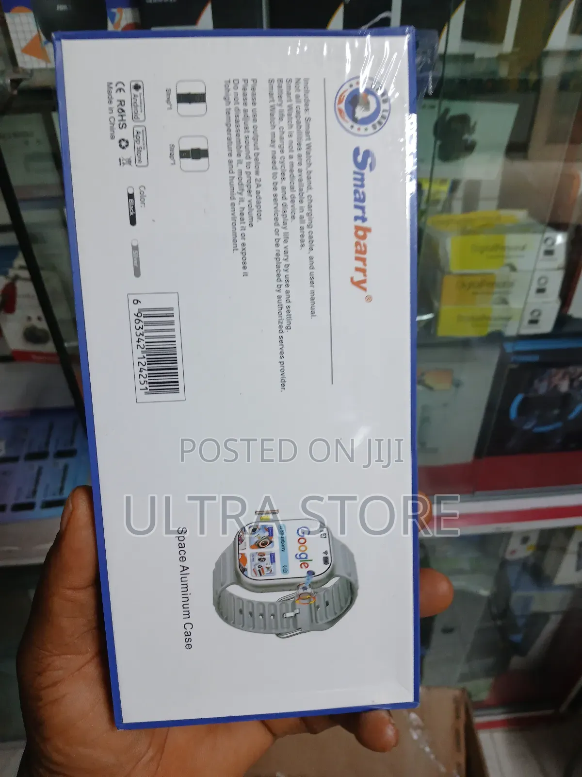 Smartbarry C95 Super Amoled Smart Watch With Sim