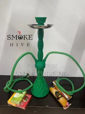2-Hose Silicon Shisha Pot