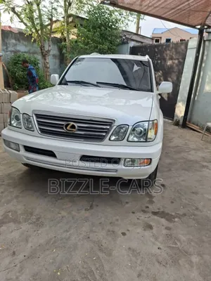 Lexus LX 470 Sport Utility 2004 White