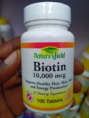 Biotin 10,000mcg - Nature's Field
