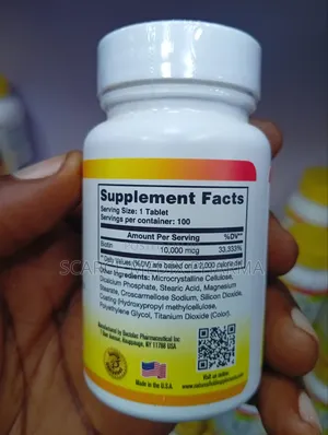 Biotin 10,000mcg - Nature's Field