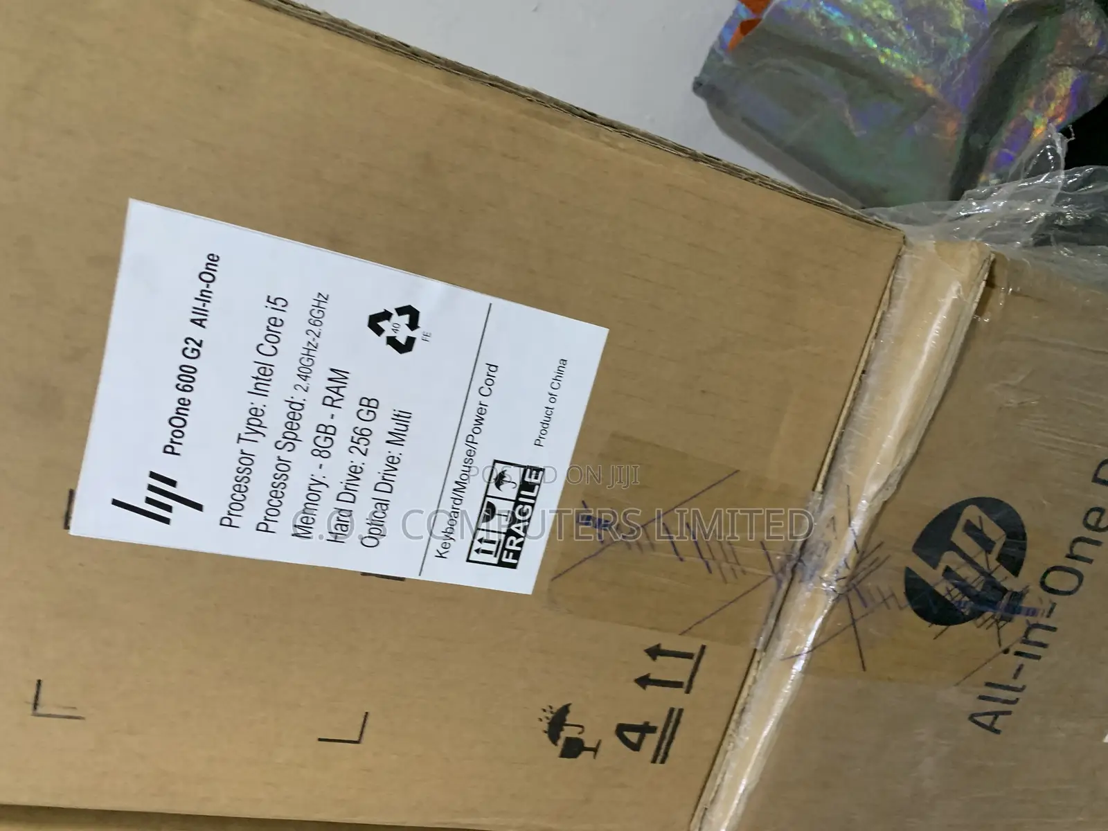 New Desktop Computer HP ProOne 600 8GB Intel Core i5 SSD 256GB