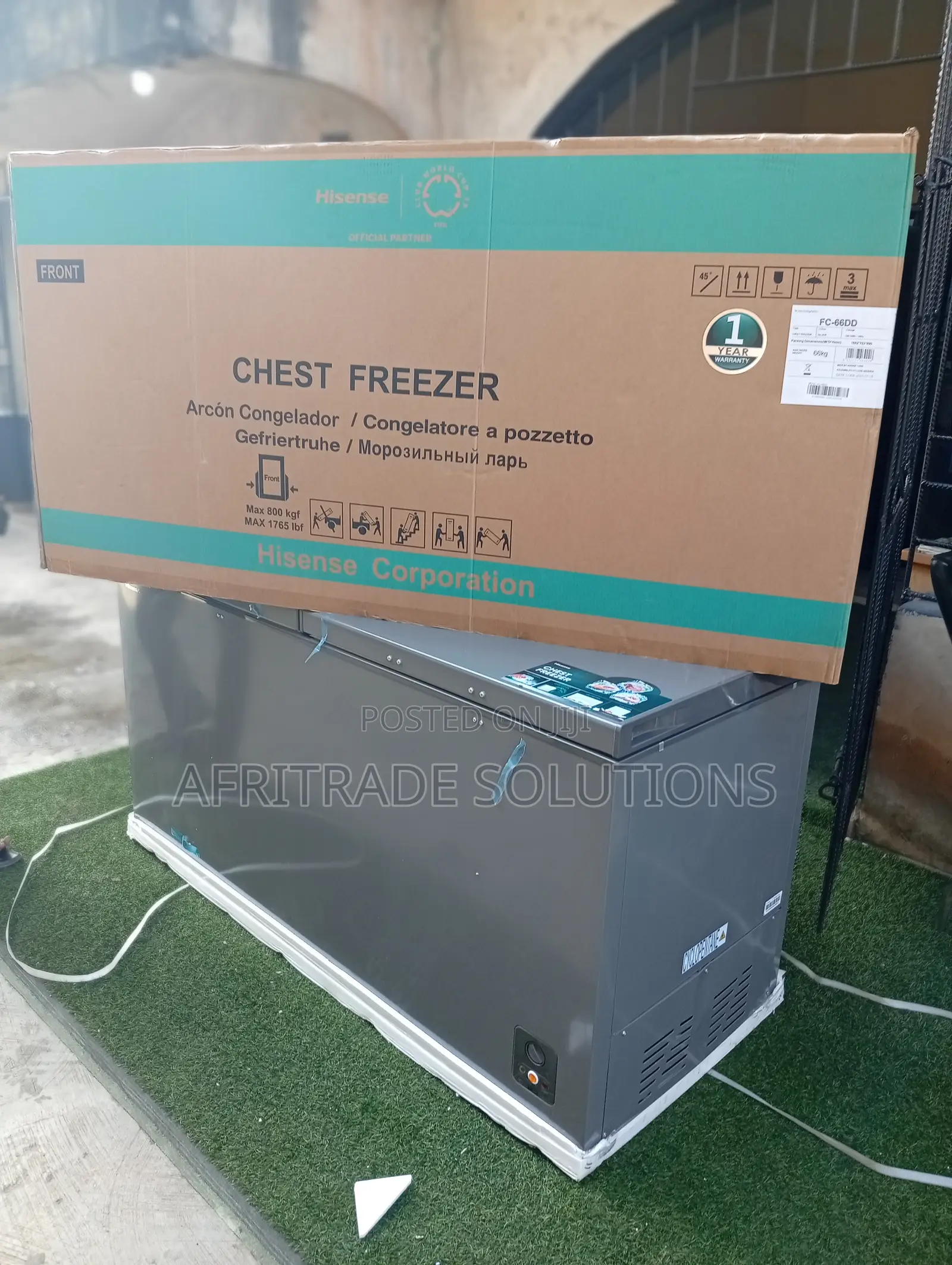 Hisense Fc-66dd 500l Deep Freezer – Spacious Efficient