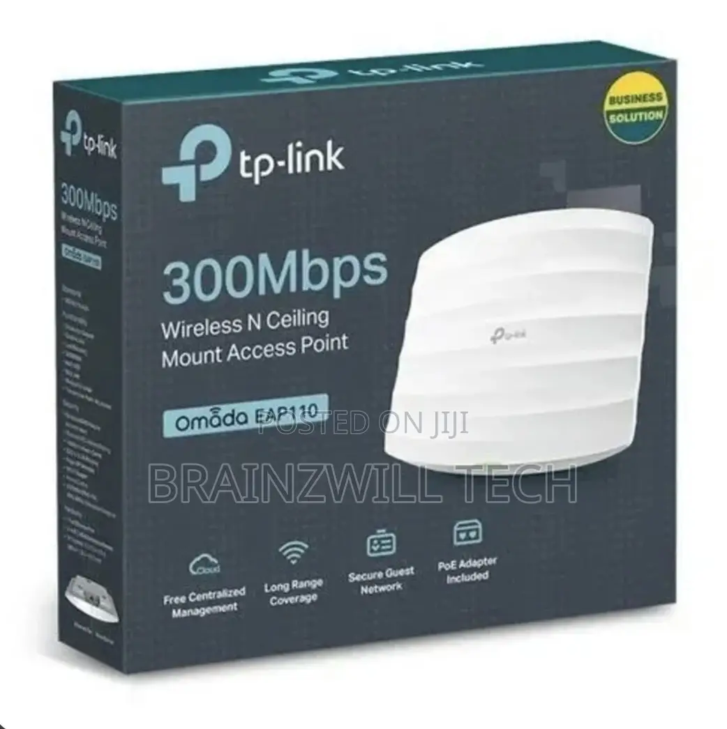 Tp-Link Eap110 | 300mbps Wireless N Ceiling Mount Access Point