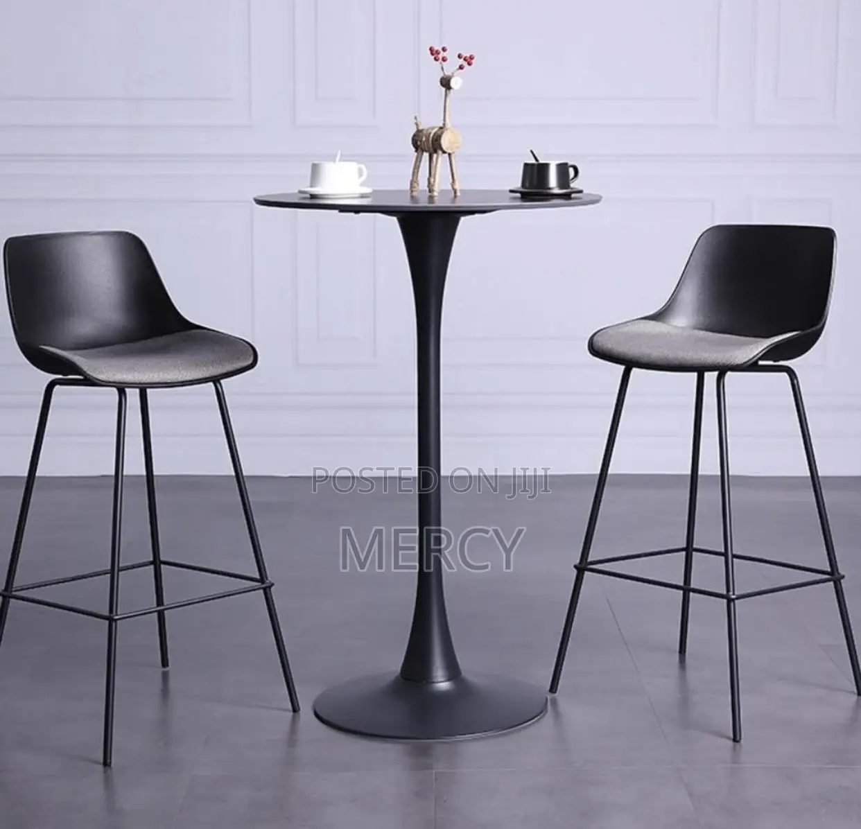 Beautiful High Bar Stools and Table Set