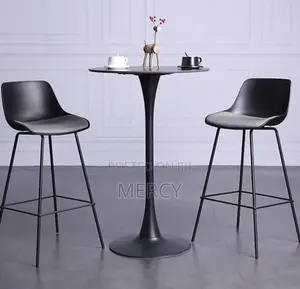 Beautiful High Bar Stools and Table Set